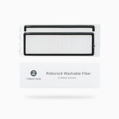 Roborock Washable Filter 2pcs for Qrevo S, Qrevo MaxV, Qrevo Pro, Qrevo Plus, Qrevo Curv, Qrevo Edge, QV Series and Qrevo S5V