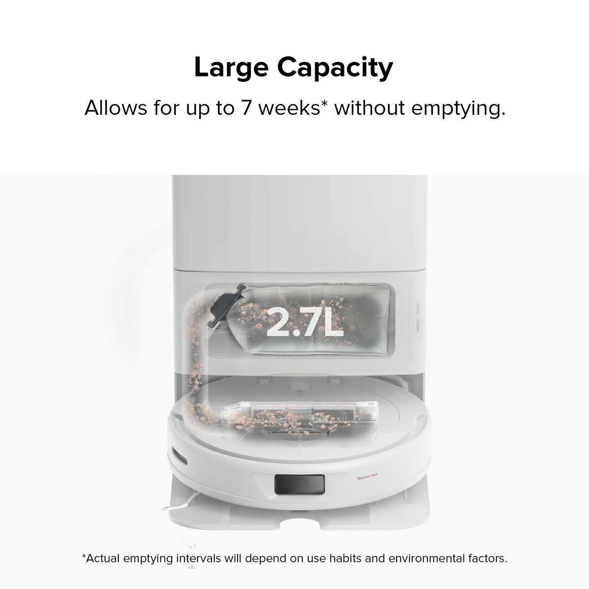 Free gift: genuine Roborock Dust Bag x6
