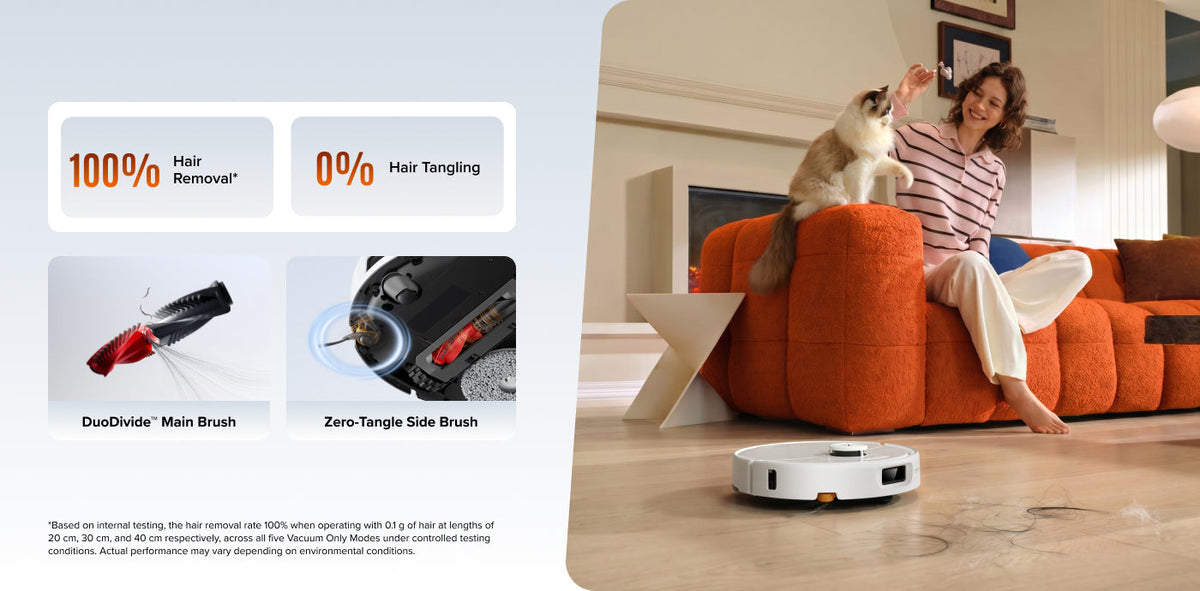 Roborock Qrevo 2 Pro robot vacuum with auto mop removal